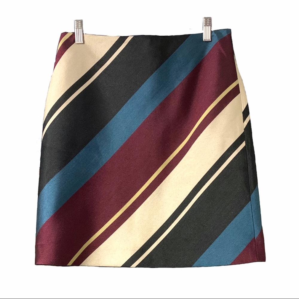 Ann Taylor Color Block Skirt